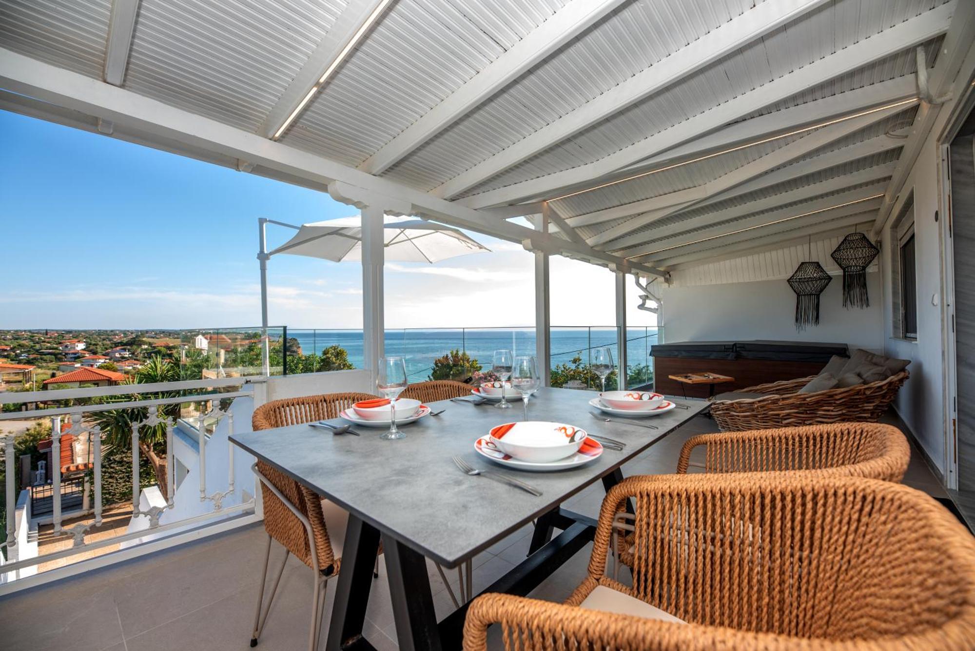 Thea Suites Potidea Nea Poteidaia Rum bild