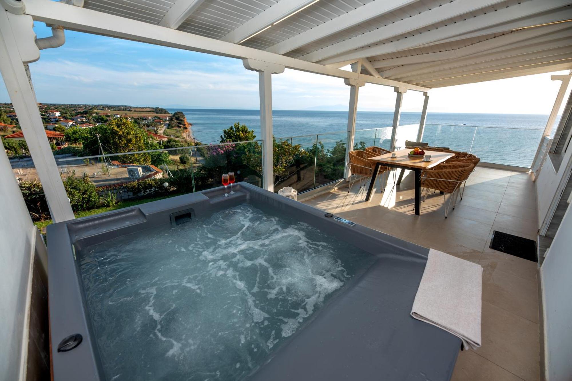 Thea Suites Potidea Nea Poteidaia Rum bild